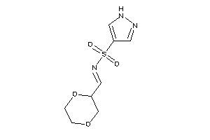 N-(1,4-dioxan-2-ylmethylene)-1H-pyrazole-4-sulfonamide