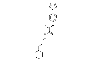 N-(4-piperidinobutyl)-N'-[4-(triazol-2-yl)phenyl]oxamide