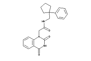 2-(2,4-diketoquinazolin-1-yl)-N-[(1-phenylcyclopentyl)methyl]acetamide