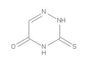 3-thioxo-2H-1,2,4-triazin-5-one