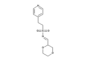 N-(1,4-dioxan-2-ylmethylene)-2-(4-pyridyl)ethanesulfonamide