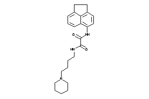 N'-acenaphthen-5-yl-N-(4-piperidinobutyl)oxamide