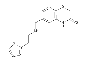 6-[[2-(2-thienyl)ethylamino]methyl]-4H-1,4-benzoxazin-3-one