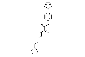 N-(4-pyrrolidinobutyl)-N'-[4-(triazol-2-yl)phenyl]oxamide