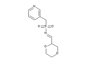 N-(1,4-dioxan-2-ylmethylene)-1-(3-pyridyl)methanesulfonamide