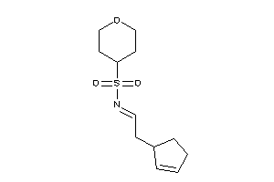 N-(2-cyclopent-2-en-1-ylethylidene)tetrahydropyran-4-sulfonamide