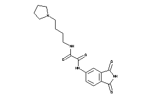 N'-(1,3-diketoisoindolin-5-yl)-N-(4-pyrrolidinobutyl)oxamide