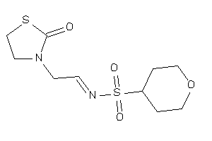 N-[2-(2-ketothiazolidin-3-yl)ethylidene]tetrahydropyran-4-sulfonamide