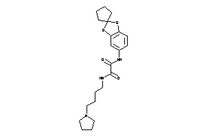 N-(4-pyrrolidinobutyl)-N'-spiro[1,3-benzodioxole-2,1'-cyclopentane]-5-yl-oxamide