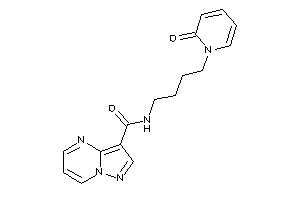 N-[4-(2-keto-1-pyridyl)butyl]pyrazolo[1,5-a]pyrimidine-3-carboxamide