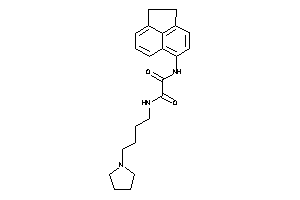 N'-acenaphthen-5-yl-N-(4-pyrrolidinobutyl)oxamide