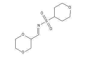 Image of N-(1,4-dioxan-2-ylmethylene)tetrahydropyran-4-sulfonamide