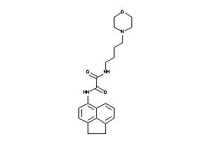 N'-acenaphthen-5-yl-N-(4-morpholinobutyl)oxamide