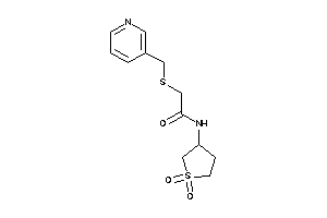 N-(1,1-diketothiolan-3-yl)-2-(3-pyridylmethylthio)acetamide