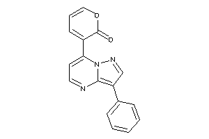 3-(3-phenylpyrazolo[1,5-a]pyrimidin-7-yl)pyran-2-one