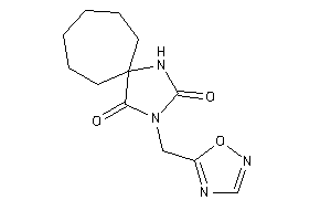 3-(1,2,4-oxadiazol-5-ylmethyl)-1,3-diazaspiro[4.6]undecane-2,4-quinone