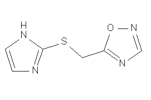 5-[(1H-imidazol-2-ylthio)methyl]-1,2,4-oxadiazole