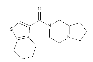 Image of 3,4,6,7,8,8a-hexahydro-1H-pyrrolo[1,2-a]pyrazin-2-yl(4,5,6,7-tetrahydrobenzothiophen-3-yl)methanone