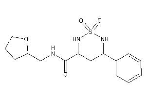 1,1-diketo-5-phenyl-N-(tetrahydrofurfuryl)-1,2,6-thiadiazinane-3-carboxamide