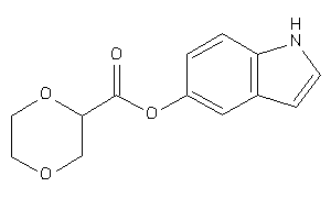 Image of 1,4-dioxane-2-carboxylic Acid 1H-indol-5-yl Ester