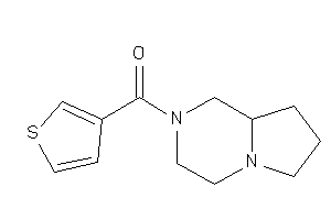 3,4,6,7,8,8a-hexahydro-1H-pyrrolo[1,2-a]pyrazin-2-yl(3-thienyl)methanone