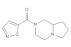 3,4,6,7,8,8a-hexahydro-1H-pyrrolo[1,2-a]pyrazin-2-yl(isoxazol-5-yl)methanone