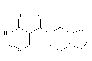 3-(3,4,6,7,8,8a-hexahydro-1H-pyrrolo[1,2-a]pyrazine-2-carbonyl)-2-pyridone