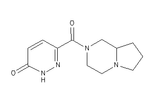 3-(3,4,6,7,8,8a-hexahydro-1H-pyrrolo[1,2-a]pyrazine-2-carbonyl)-1H-pyridazin-6-one