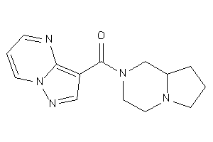 Image of 3,4,6,7,8,8a-hexahydro-1H-pyrrolo[1,2-a]pyrazin-2-yl(pyrazolo[1,5-a]pyrimidin-3-yl)methanone