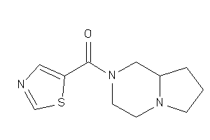 3,4,6,7,8,8a-hexahydro-1H-pyrrolo[1,2-a]pyrazin-2-yl(thiazol-5-yl)methanone