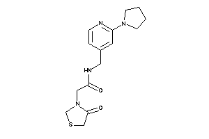 2-(4-ketothiazolidin-3-yl)-N-[(2-pyrrolidino-4-pyridyl)methyl]acetamide