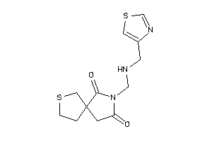 Image of 3-[(thiazol-4-ylmethylamino)methyl]-7-thia-3-azaspiro[4.4]nonane-2,4-quinone