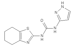 1-(1H-pyrazol-3-yl)-3-(4,5,6,7-tetrahydro-1,3-benzothiazol-2-yl)urea