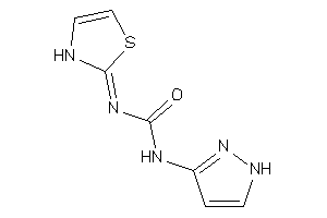 1-(1H-pyrazol-3-yl)-3-(4-thiazolin-2-ylidene)urea