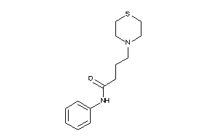 N-phenyl-4-thiomorpholino-butyramide