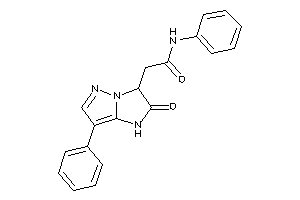Image of 2-(2-keto-7-phenyl-1,3-dihydroimidazo[2,1-e]pyrazol-3-yl)-N-phenyl-acetamide