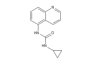 1-cyclopropyl-3-(5-quinolyl)urea