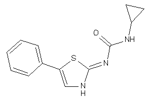 1-cyclopropyl-3-(5-phenyl-4-thiazolin-2-ylidene)urea