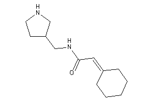 2-cyclohexylidene-N-(pyrrolidin-3-ylmethyl)acetamide