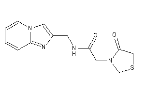 N-(imidazo[1,2-a]pyridin-2-ylmethyl)-2-(4-ketothiazolidin-3-yl)acetamide