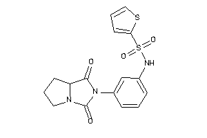 N-[3-(1,3-diketo-5,6,7,7a-tetrahydropyrrolo[2,1-e]imidazol-2-yl)phenyl]thiophene-2-sulfonamide