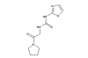 1-(2-keto-2-pyrrolidino-ethyl)-3-oxazol-2-yl-urea