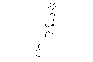 N-(4-piperazinobutyl)-N'-[4-(triazol-2-yl)phenyl]oxamide