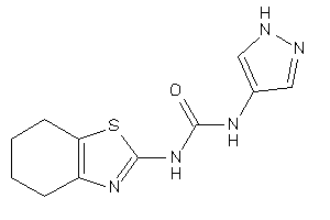 1-(1H-pyrazol-4-yl)-3-(4,5,6,7-tetrahydro-1,3-benzothiazol-2-yl)urea