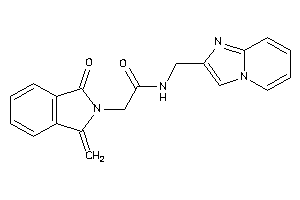 N-(imidazo[1,2-a]pyridin-2-ylmethyl)-2-(1-keto-3-methylene-isoindolin-2-yl)acetamide