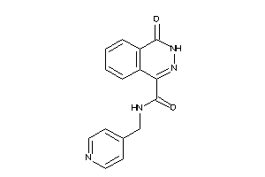 4-keto-N-(4-pyridylmethyl)-3H-phthalazine-1-carboxamide