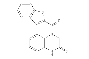 4-(benzofuran-2-carbonyl)-1,3-dihydroquinoxalin-2-one