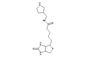 5-(2-keto-1,3,3a,4,6,6a-hexahydrothieno[3,4-d]imidazol-4-yl)-N-(pyrrolidin-3-ylmethyl)valeramide