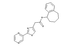 2-(2-pyrazin-2-ylthiazol-4-yl)acetic Acid 6,7,8,9-tetrahydro-5H-benzocyclohepten-9-yl Ester