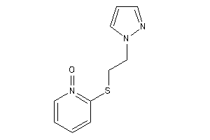 Image of 2-(2-pyrazol-1-ylethylthio)pyridine 1-oxide